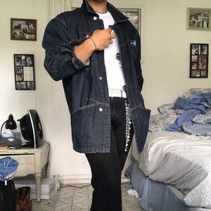 Marithé et François Girbaud Denim Trench